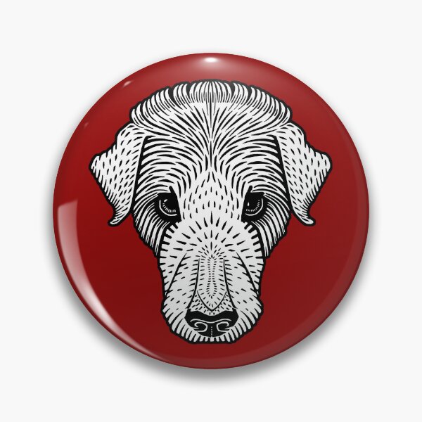 Artikelvorschau, Jugendstil-Deko-Jugendstil-Hundekopf entworfen und verkauft von Pixelchicken.