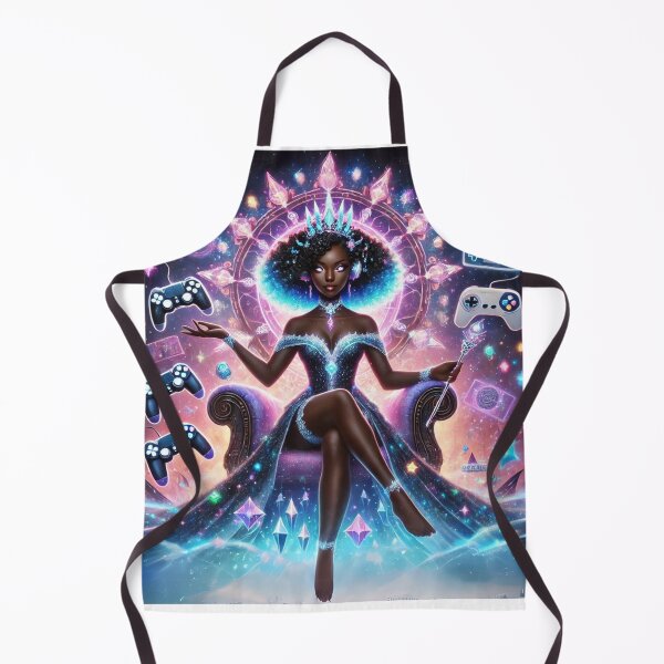 Item preview, Mystic Gamer Girl designed and sold by Uluvet Design Studio.