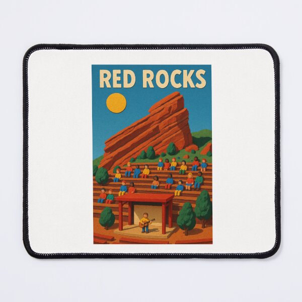 Item preview, Red Rocks Amphitheatre Crowd Scene – Colorado Music Landmark designed and sold by Places On Earth.