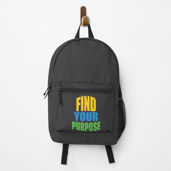 Item preview, Find Your Purpose - Motivational Typography Design designed and sold by ArtsyExplorer.