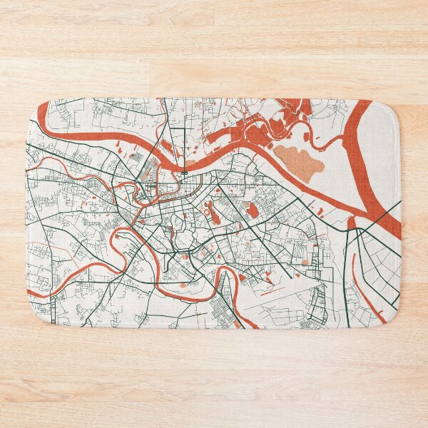 Item preview, Haiphong City Map of Vietnam - Bohemian designed and sold by deMAP.