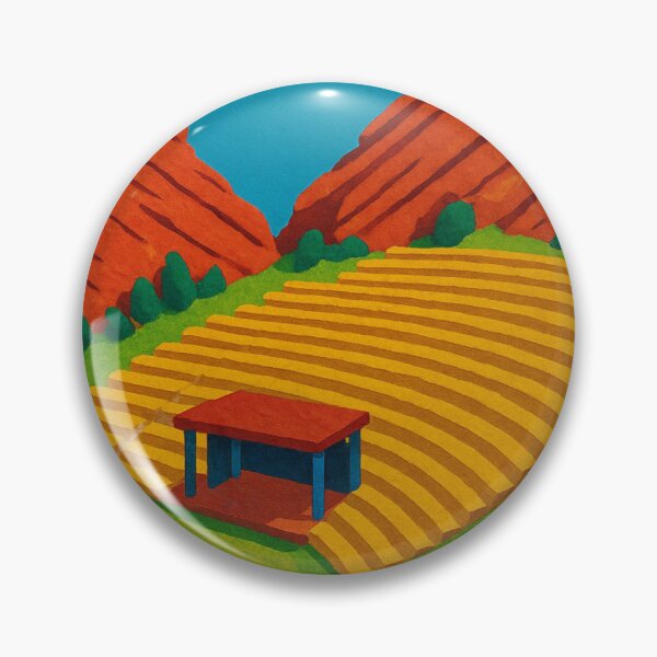 Item preview, Red Rocks Amphitheatre Seating and Twin Rocks View – Colorado Icon designed and sold by Places On Earth.