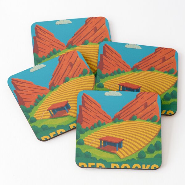 Item preview, Red Rocks Amphitheatre Seating and Twin Rocks View – Colorado Icon designed and sold by Places On Earth.