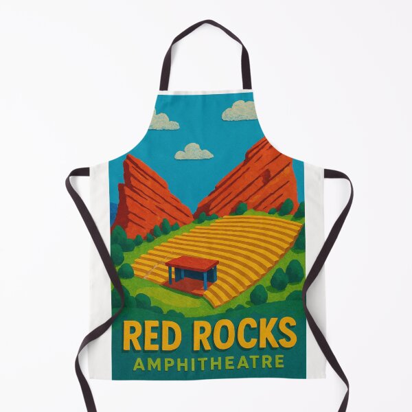 Item preview, Red Rocks Amphitheatre Seating and Twin Rocks View – Colorado Icon designed and sold by Places On Earth.