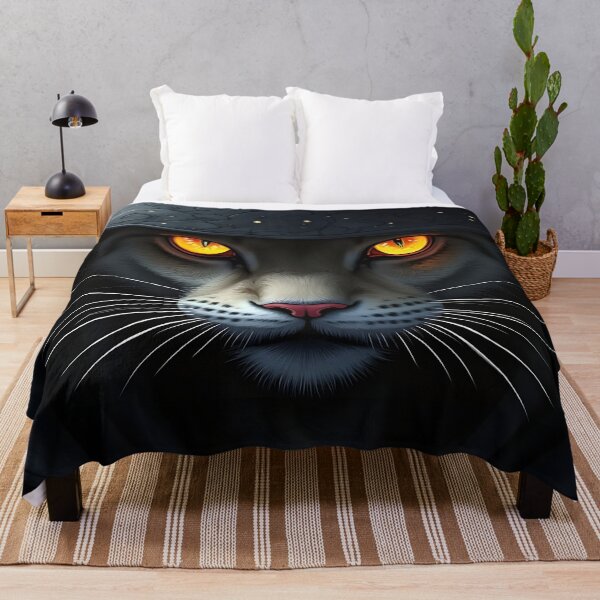 Item preview, Black Cat Wizard designed and sold by Patricia Johnston.