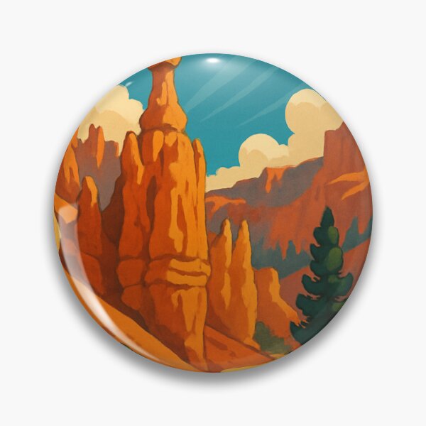 Item preview, Bryce Canyon Trail with Balanced Rock – Utah’s Red Rock Majesty designed and sold by Places On Earth.