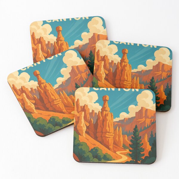 Item preview, Bryce Canyon Trail with Balanced Rock – Utah’s Red Rock Majesty designed and sold by Places On Earth.