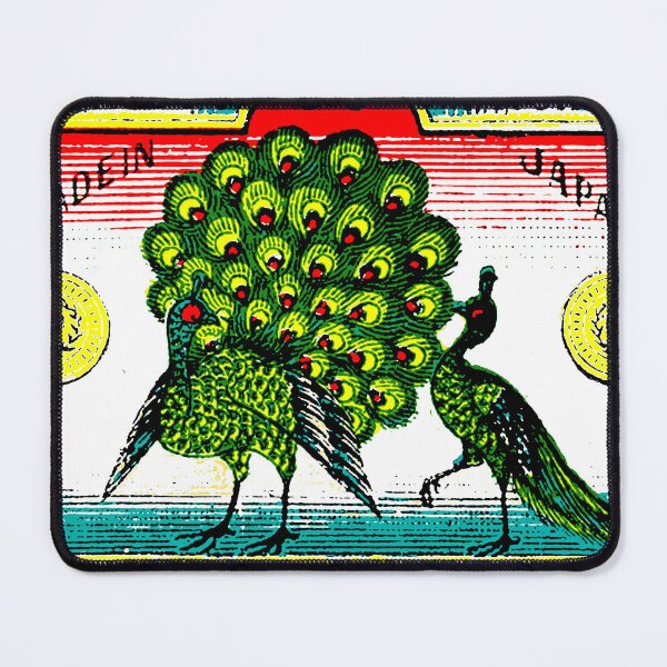 Item preview, Japanese Safety Matches Matchbox Art Peacocks designed and sold by Pixelchicken.