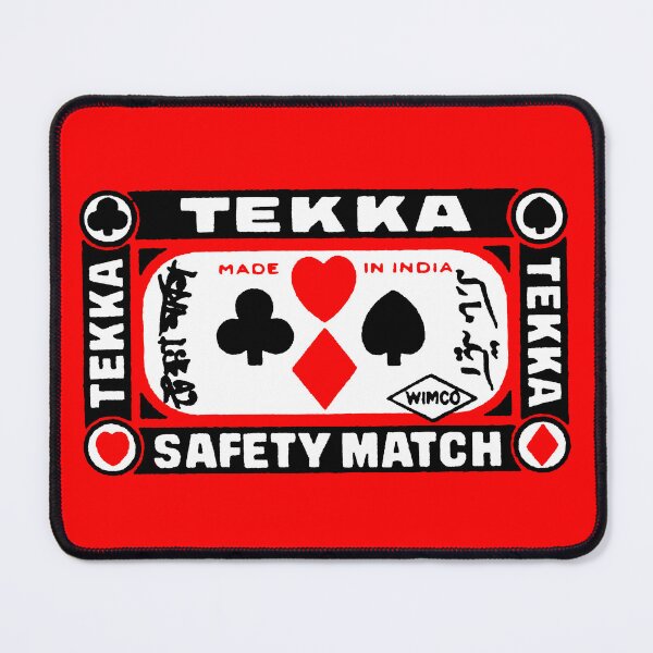 Item preview, Indian Safety Matches Matchbox Art Suits of Poker Cards designed and sold by Pixelchicken.