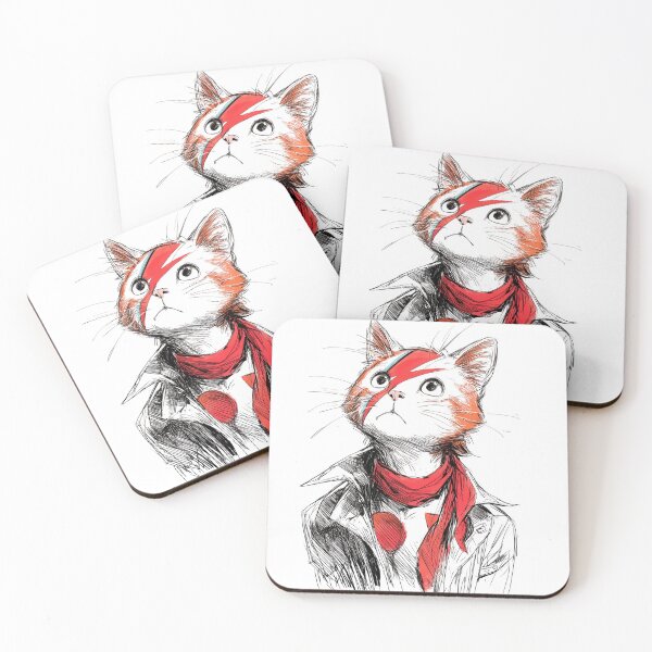 Artikelvorschau, Rockstar-Katze entworfen und verkauft von RevivalPopShop.
