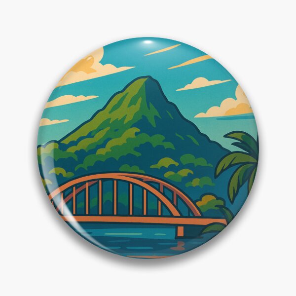 Item preview, Whangārei Bridge and Mt Parihaka – Northland New Zealand Coastal View designed and sold by Places On Earth.