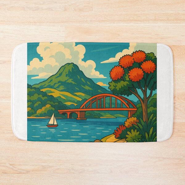 Item preview, Whangārei Pathway and River View – Northland Scenic Escape designed and sold by Places On Earth.