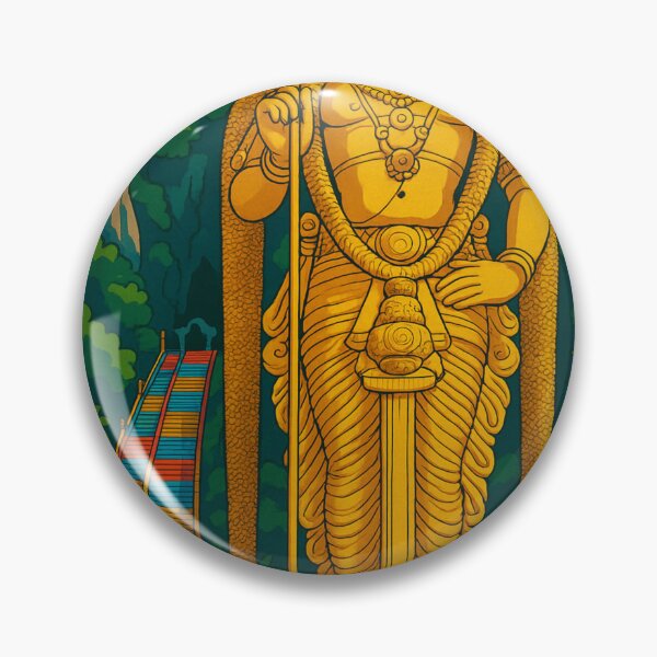 Item preview, Batu Caves Entrance and Lord Murugan – Spiritual Icon of Malaysia designed and sold by Aryabek.