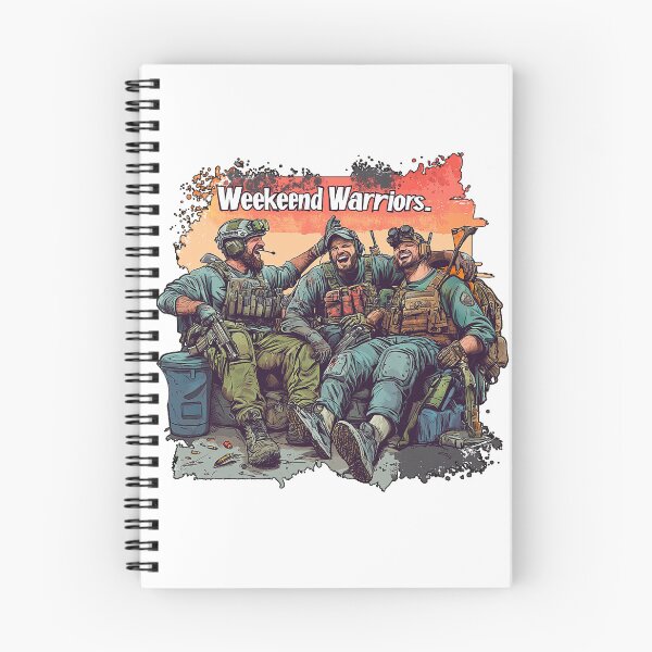 Item preview, Weekend Warriors designed and sold by NocturNeon-Art.