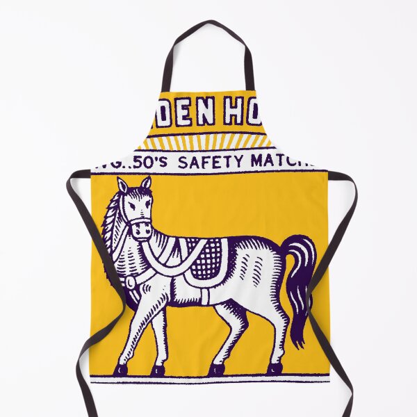 Item preview, Vintage Indian Safety Matches Golden Horse designed and sold by Pixelchicken.