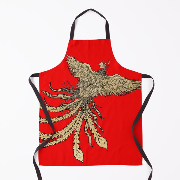 Item preview, Metallic Gold Chinese Phoenix designed and sold by Pixelchicken.