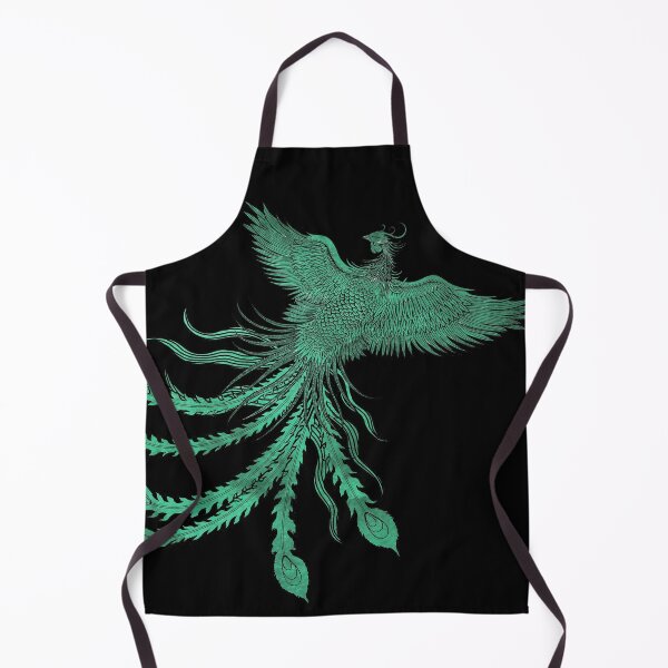 Item preview, Green Chinese Phoenix designed and sold by Pixelchicken.