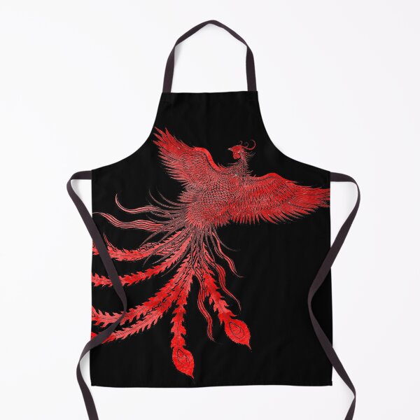 Item preview, Dark Red Chinese Phoenix designed and sold by Pixelchicken.