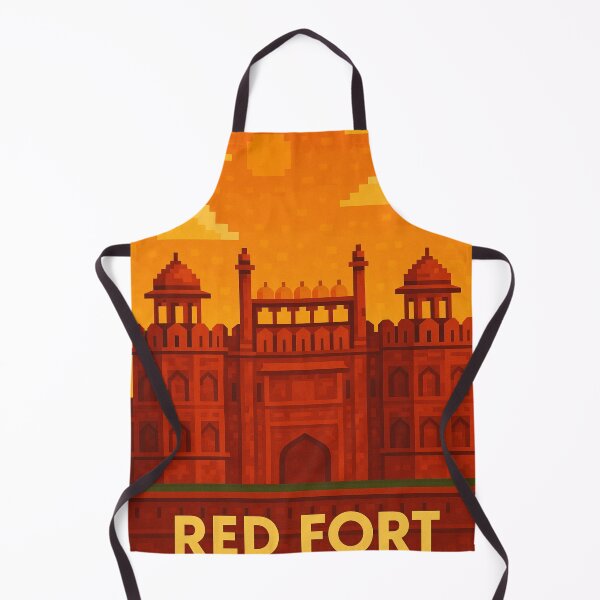 Item preview, Pixel Art Red Fort – Delhi’s Mughal Masterpiece in India designed and sold by Aryabek.