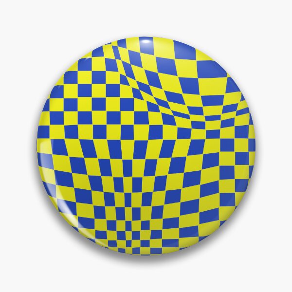 Item preview, Blue Squares distorted 70's vibe designed and sold by ASKEW GRAPHICS.