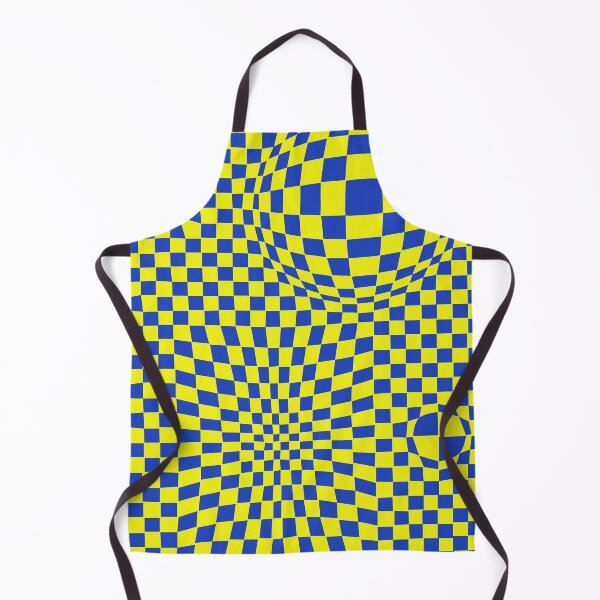 Item preview, Blue Squares distorted 70's vibe designed and sold by ASKEW GRAPHICS.