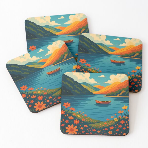Item preview, Bala Lake Rowboat – Tranquil Scene in Snowdonia, North Wales designed and sold by Aryabek.