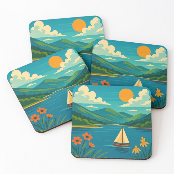 Item preview, Bala Lake Sailboat – Eryri’s Peaceful Waters in North Wales designed and sold by Aryabek.