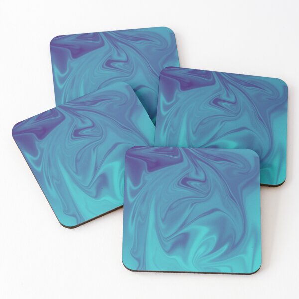 Item preview, Velvet Flow Blue Liquid Gradient designed and sold by Pattrenonly.