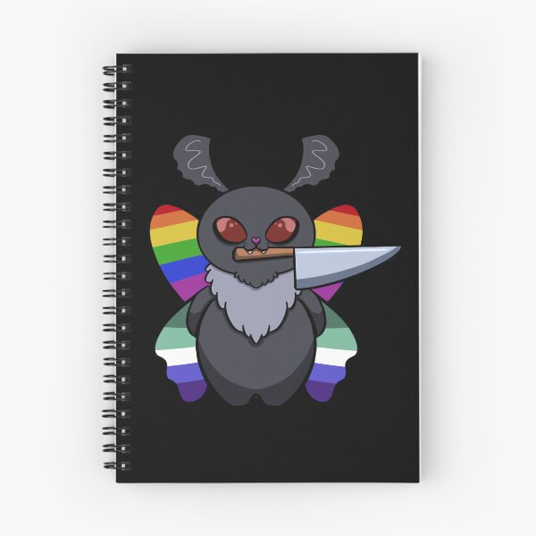 Item preview, Mothman amenaza gay (Edición Arcoíris) (Sin supervisión, desquiciado y fuera de su carril) designed and sold by Paw Print Studios.