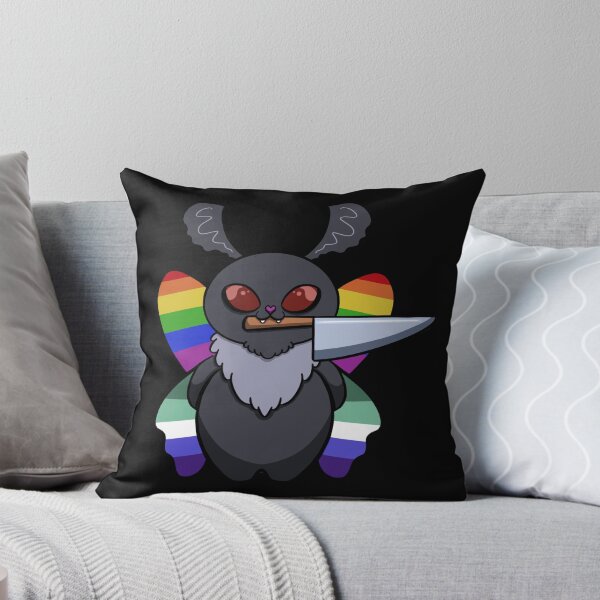 Item preview, Mothman amenaza gay (Edición Arcoíris) (Sin supervisión, desquiciado y fuera de su carril) designed and sold by Paw Print Studios.