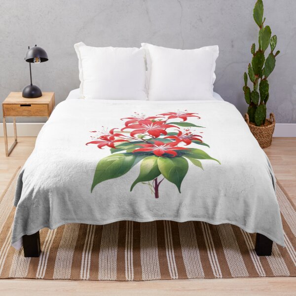 Item preview, Red Clerodendrum designed and sold by HOMETOWN86.