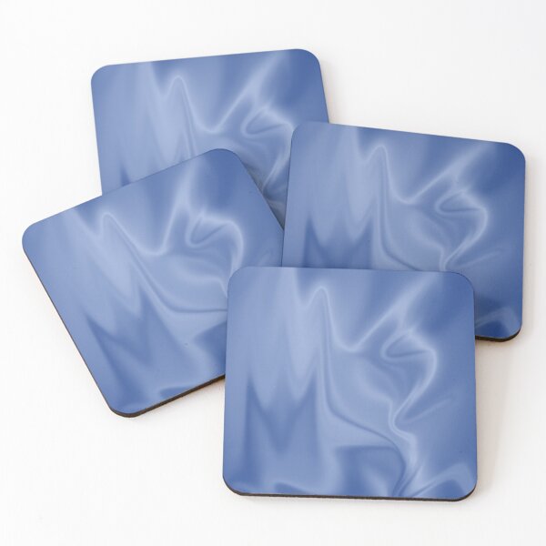 Item preview, Velvet Flow Blue and White Liquid Gradient designed and sold by Pattrenonly.