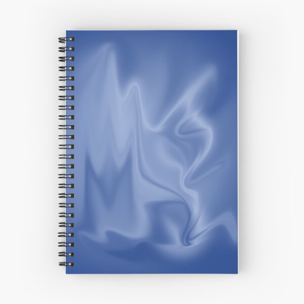 Item preview, Velvet Flow Blue and White Liquid Gradient designed and sold by Pattrenonly.