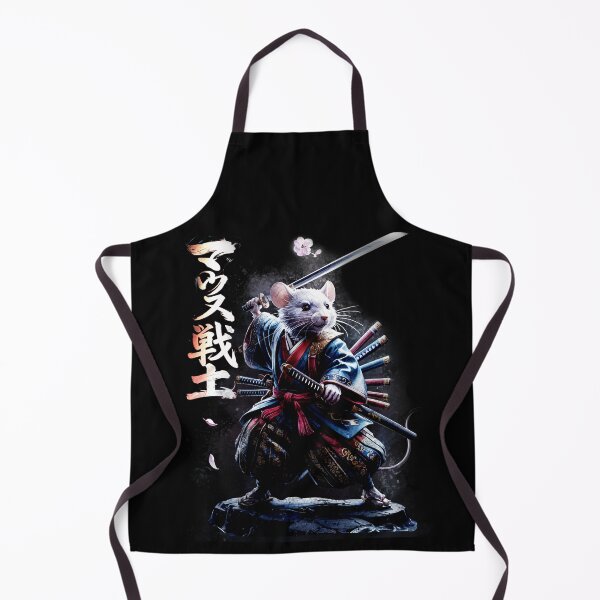 Item preview, Mouse Samurai Art Action-Packed Rat Warrior Mausu Senshi Unique Fantasy designed and sold by Damcoc.