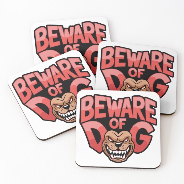 Item preview, Beware of Dog Heart designed and sold by SpeakingPrint2.
