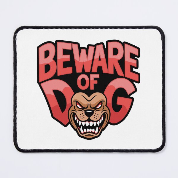 Item preview, Beware of Dog Heart designed and sold by SpeakingPrint2.
