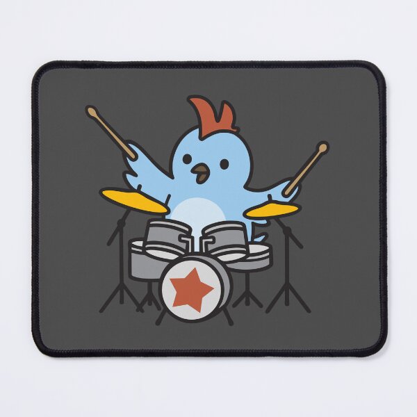 Item preview, Drummer Bird designed and sold by Melnick's Designs.