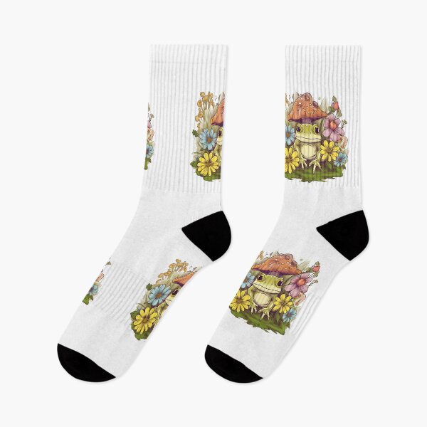 Item preview, FROG, FLOWERS, AND MUSHROOM designed and sold by DanaTees.