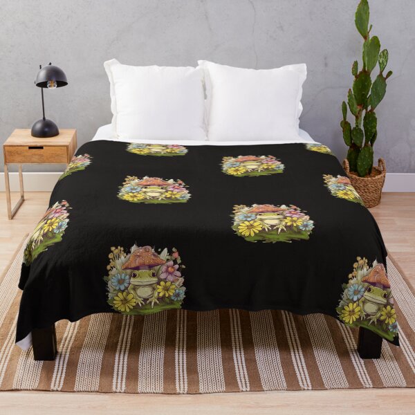 Item preview, FROG, FLOWERS, AND MUSHROOM designed and sold by DanaTees.