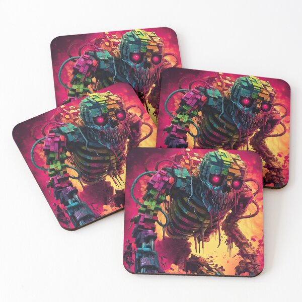 Item preview, Wasteland Monster Forged From Fractured Colorful Pieces designed and sold by Piotrek0001.