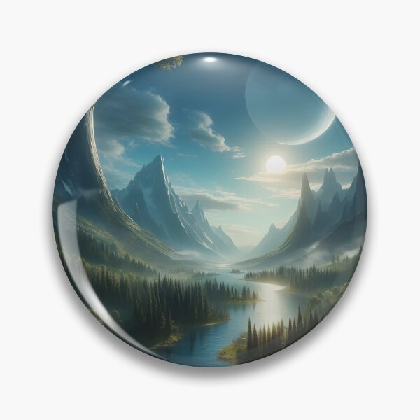 Item preview, Breathtaking Mountain Escape with Sunset Glow designed and sold by FusionGaze.