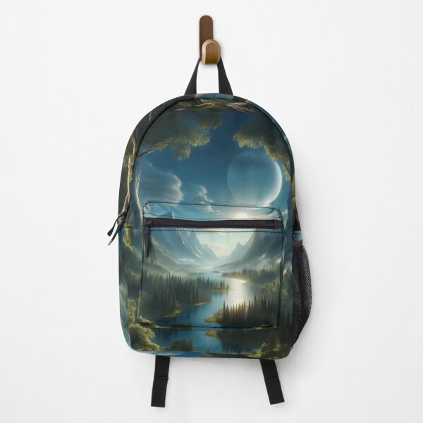 Item preview, Breathtaking Mountain Escape with Sunset Glow designed and sold by FusionGaze.