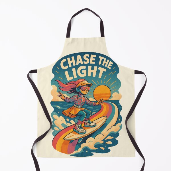 Item preview, Chase the Light – Retro Surf Adventure Art designed and sold by Patternicity.