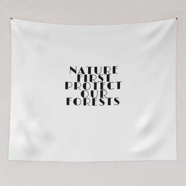 Item preview, Nature First – Protect Our Forests Tee designed and sold by MGR LABEL.