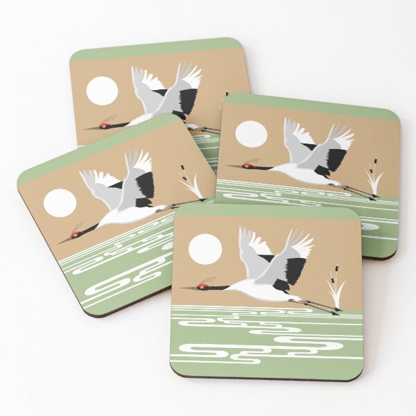 Item preview, Red Crowned Crane 4 designed and sold by Graham Colton.