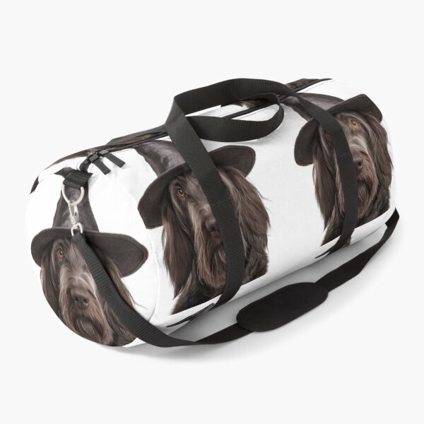 Item preview, Spinone Italiano dog Wearing Halloween Witch Hat designed and sold by LazyOwlStore.