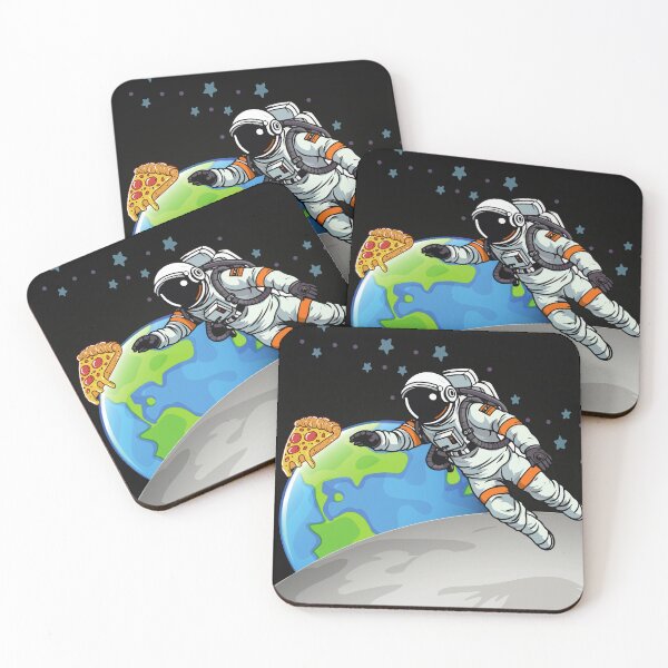 Item preview, Astronaut Reaching for Pizza in Space designed and sold by DoBurgesShop.