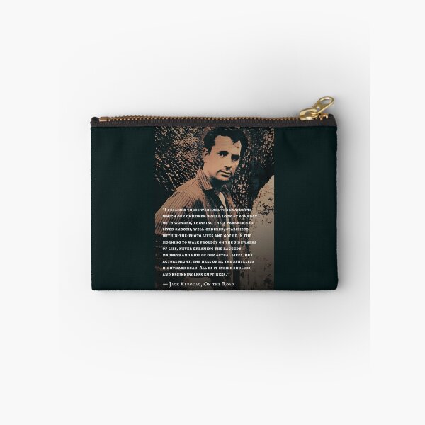 Item preview, Jack Kerouac quote: I realized these were all the snapshots which our children would look at someday with wonder... designed and sold by artbleed.