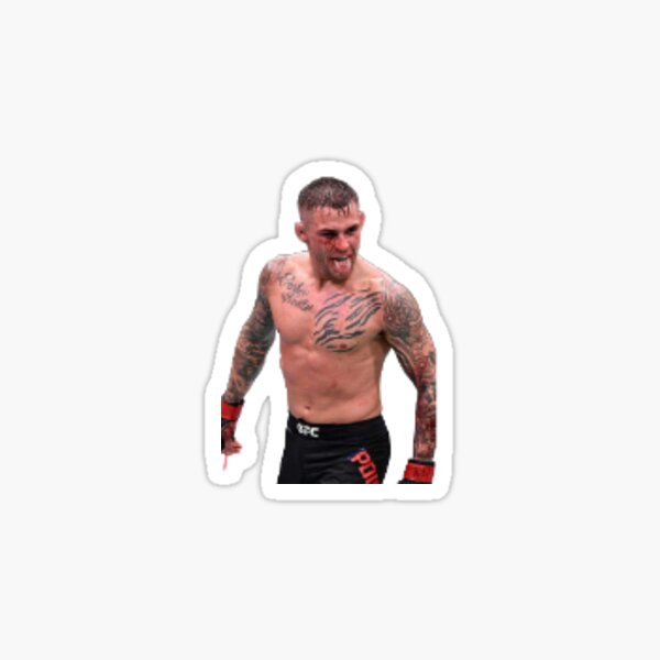 Item preview, Dustin Poirier Stickers designed and sold by SHOPMMASEBAS.