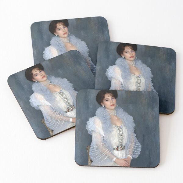 Item preview, Portrait of Hermine Gallia: A Delicate Exploration of Viennese Aristocracy designed and sold by artdesignsnow.